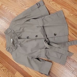 LOFT belted canvas jacket